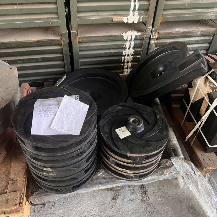 Гумени делови за РМП 200 х 150 - Rubber parts for RMP 200 x 150