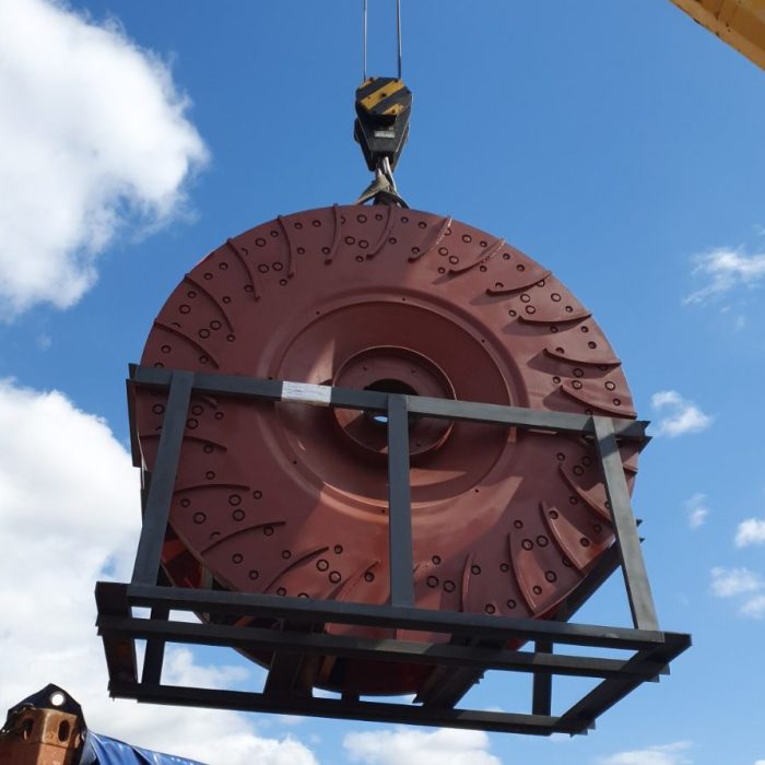 1. Ротор за вентилатор